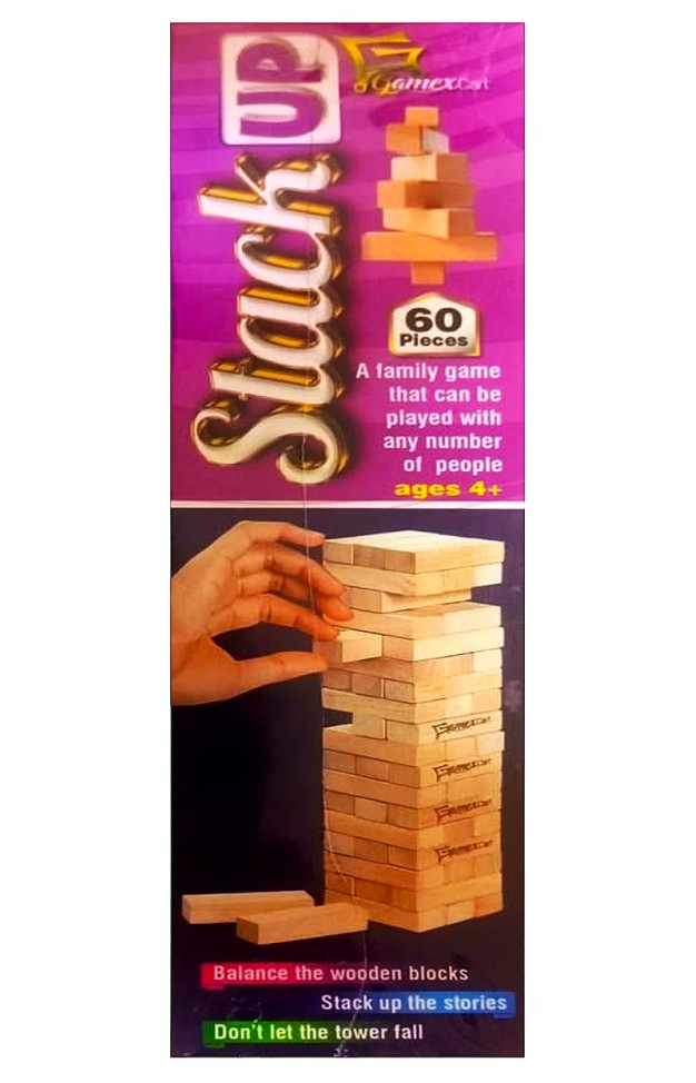 Stack Up A Family Game That Can Be Played with Any Number of People 7142